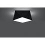 Sollux Lighting Hexa lampa podsufitowa 1x60W czarna SL.0687 zdj.7
