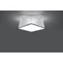 Sollux Lighting Hexa lampa podsufitowa 1x60W szary cekin SL.0688 zdj.7