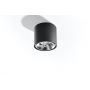 Sollux Lighting Tiube lampa podsufitowa 1x40W czarna SL.0697 zdj.3
