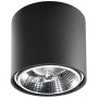 Sollux Lighting Tiube lampa podsufitowa 1x40W czarna SL.0697 zdj.1