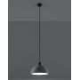 Sollux Lighting Pablito lampa wisząca 1x60W szary/czarny SL.0847 zdj.3