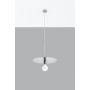Sollux Lighting Flavio lampa wisząca 1x60W inox SL.0854 zdj.3