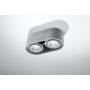 Sollux Lighting Basic lampa podsufitowa 2x40W szary SL.0882 zdj.3