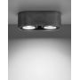 Sollux Lighting Basic lampa podsufitowa 2x40W szary SL.0882 zdj.4