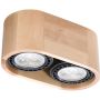 Sollux Lighting Basic lampa podsufitowa 2x40W drewno naturalne SL.0914 zdj.1