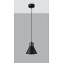 Sollux Lighting Tazila lampa wisząca 1x60W czarna SL.0989 zdj.3