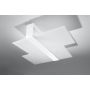 Sollux Lighting Massimo lampa podsufitowa 2x60W biały SL.1045 zdj.3