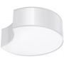 Sollux Lighting Circle plafon 2x60W biały SL.1050 zdj.1