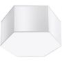 Sollux Lighting Sunde plafon 2x60W biały SL.1058 zdj.1