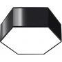 Sollux Lighting Sunde plafon 2x60W czarny/biały SL.1059 zdj.1