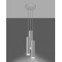 Sollux Lighting Lagos lampa wisząca 3x40W biała SL.1078 zdj.4
