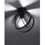 Sollux Lighting Tulos lampa podsufitowa 1x60W czarna SL.1086 zdj.4
