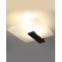 Sollux Lighting Lappo lampa podsufitowa 2x60W biały/wenge SL.1097 zdj.6