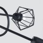 Sollux Lighting Artemis lampa podsufitowa 5x40W czarna SL.1110 zdj.4