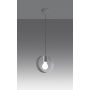Sollux Lighting Titran lampa wisząca 1x60W biała SL.1137 zdj.4