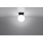 Sollux Lighting Yoli lampa podsufitowa 1x12W czarna/biała SL.1151 zdj.3