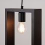 Sollux Lighting Aries lampa wisząca 1x15 W wenge SL.1311 zdj.7