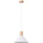Sollux Lighting Jaga lampa wisząca 1x15 W biała SL.1319 zdj.1