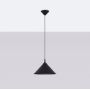 Sollux Lighting Zuma lampa wisząca 1x15 W czarna SL.1326 zdj.3
