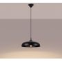 Sollux Lighting Gina lampa wisząca 1x15 W czarna SL.1330 zdj.7