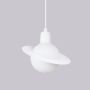 Sollux Lighting Hyperion lampa wisząca 1x8 W biała SL.1356 zdj.6