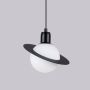 Sollux Lighting Hyperion lampa wisząca 1x8 W biała-czarna SL.1358 zdj.7