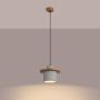 Sollux Lighting Mab lampa wisząca 1x15 W szary/popielaty SL.1363 zdj.4