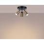 Sollux Lighting Winx lampa podsufitowa 3x10 W czarna-złota SL.1385 zdj.9