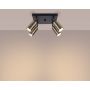 Sollux Lighting Winx lampa podsufitowa 4x10 W czarna-złota SL.1386 zdj.8