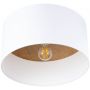 Sollux Lighting Telesto lampa podsufitowa 1x15 W biała- jasny brąz SL.1393 zdj.1