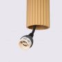 Sollux Lighting Karbon lampa wisząca 3x10 W złota SL.1556 zdj.9