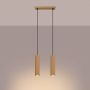 Sollux Lighting Karbon lampa wisząca 2x10 W złota SL.1555 zdj.3