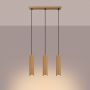 Sollux Lighting Karbon lampa wisząca 3x10 W złota SL.1556 zdj.3