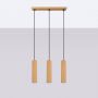 Sollux Lighting Karbon lampa wisząca 3x10 W złota SL.1556 zdj.4