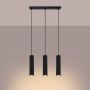 Sollux Lighting Karbon lampa wisząca 3x10 W czarna SL.1575 zdj.7