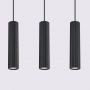 Sollux Lighting Karbon lampa wisząca 3x10 W czarna SL.1575 zdj.8