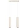 Sollux Lighting Karbon lampa wisząca 2x10 W beżowa SL.1593 zdj.1