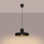 Sollux Lighting Bilo lampa wisząca 1x15 W czarna SL.1703 zdj.4