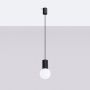 Sollux Lighting Halo lampa wisząca 1x8 W biała-czarna SL.1714 zdj.3
