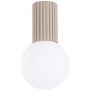 Sollux Lighting Halo lampa podsufitowa 1x8 W biała-taupe SL.1743 zdj.1