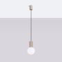 Sollux Lighting Halo lampa wisząca 1x8 W biała-taupe SL.1744 zdj.3