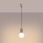 Sollux Lighting Halo lampa wisząca 1x8 W biała-taupe SL.1744 zdj.4