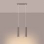 Sollux Lighting Karbon lampa wisząca 2x10 W kaszmir SL.1773 zdj.7