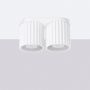 Sollux Lighting Aura lampa podsufitowa 2x10 W biała SL.1780 zdj.5