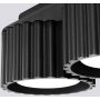 Sollux Lighting Aura lampa podsufitowa 2x10 W czarna SL.1788 zdj.8