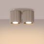 Sollux Lighting Aura lampa podsufitowa 2x10 W taupe SL.1815 zdj.7
