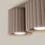 Sollux Lighting Aura lampa podsufitowa 2x10 W taupe SL.1815 zdj.8