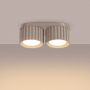 Sollux Lighting Aura lampa podsufitowa 2x10 taupe W SL.1818 zdj.7