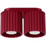 Sollux Lighting Aura lampa podsufitowa 2x10 W burgund SL.1820 zdj.1