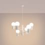 Sollux Lighting Halo lampa wisząca 6x8 W biała SL.1829 zdj.8